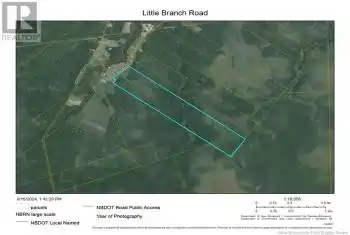 Lot Little Branch Road, Black River Bridge, New Brunswick E1N5N4, ,Commercial,For Sale,Lot Little Branch Road,NB105993