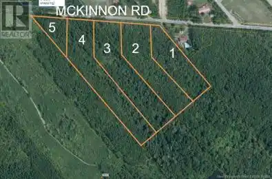 LOT 4 MCKINNON Road Unit# LOT Miramichi New Brunswick E1V5Y1