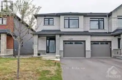 2337 GOLDHAWK Drive Ottawa Ontario K2S2X3