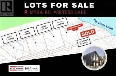 Lot 4 821 Myra Road Unit# Lot Porters Lake Nova Scotia B3E1G5