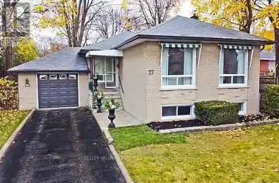 27 Crendon Drive Toronto (Etobicoke West Mall) Ontario M9C3G6