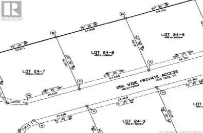 Lot 24-8 134 Route Unit# Lot Bouctouche New Brunswick E4S4A2