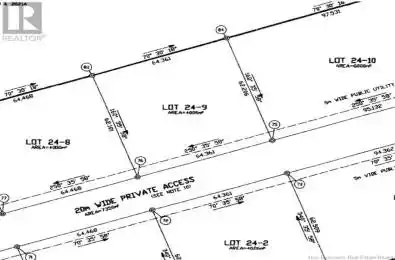 Lot 24-9 134 Route Unit# Lot Bouctouche New Brunswick E4S4A2