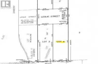 4 LESLIE Street Unit# LOT Woodstock Ontario N4S7W2