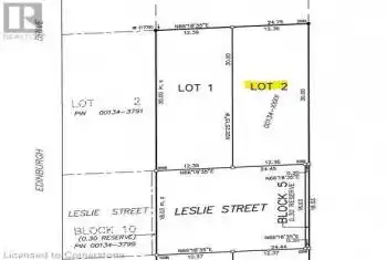 2 LESLIE Street Unit# LOT, Woodstock, Ontario N4S7W2, ,Commercial,For Sale,LESLIE,40686641