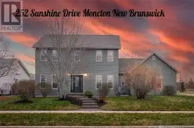 252 Sunshine Drive Moncton New Brunswick E1G2J6