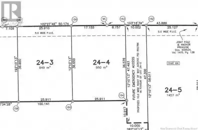 Lot 24-4 Fairfield Road Unit# Lot Sackville New Brunswick E4L2X8