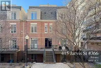 415 Jarvis Street Unit# 366, Toronto (Cabbagetown-South St. James Town), Ontario M4Y3C1, 2 Bedrooms Bedrooms, ,1 BathroomBathrooms,All Houses,For Sale,Jarvis,C11923613