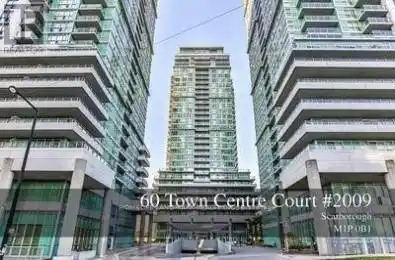 60 Town Centre Court Unit# 2009 Toronto (Bendale) Ontario M1P0B1