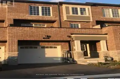 342 Clay Stones Street Unit# Main Newmarket (Glenway Estates) Ontario 