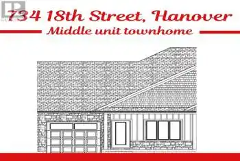 734 18TH Street Unit# 734, Hanover, Ontario N4N0C5, 3 Bedrooms Bedrooms, ,3 BathroomsBathrooms,All Houses,For Sale,18TH,X11932089