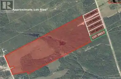 lot 7 Tay Falls Road Unit# lot Stanley New Brunswick E6B1M7