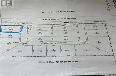 Lot 1 Roberston Crescent Unit# Lot Buckland Rm No. 491 Saskatchewan S6