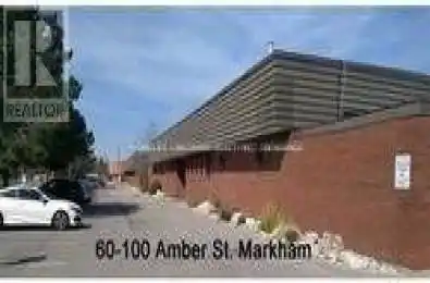 100 Amber Street Unit# 4-5 Markham (Milliken Mills West) Ontario L3R3A