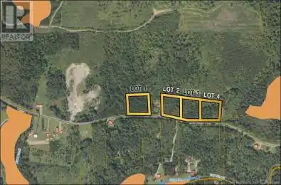 Lot 3 Black Brook Road Unit# Lot Glassville New Brunswick E7L1R8