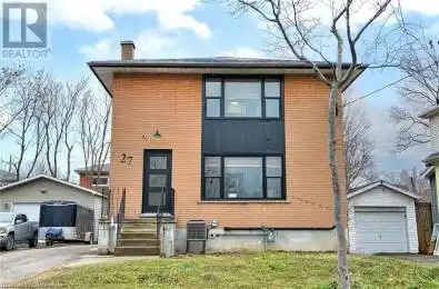 27 GRENVILLE Avenue Unit# 2 Kitchener Ontario N2G3S3