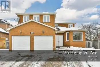 226 Highglen Avenue, Markham (Milliken Mills East), Ontario L3S3H1, 5 Bedrooms Bedrooms, ,4 BathroomsBathrooms,All Houses,For Sale,Highglen,N11962498