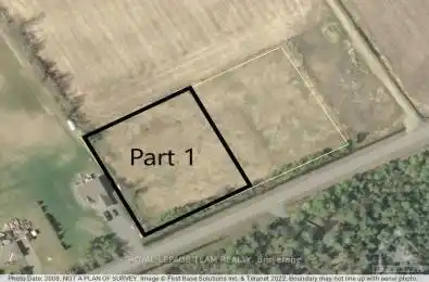 Pt4Pt1 FRENCH SETTLEMENT Road North Dundas Ontario K0G 1J0