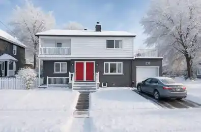 215 Baribeau Street Vanier and Kingsview Park Ontario K1L 7R5