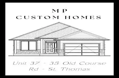 35 Old Course Road Unit# 37 St. Thomas Ontario N5R 0N3