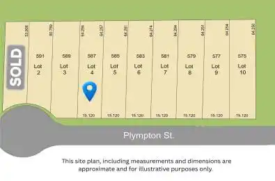 587 PLYMPTON Street Plympton-Wyoming Ontario N0N 1T0