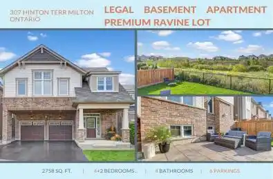 307 Hinton Terrace Milton Ontario L9E 1C8
